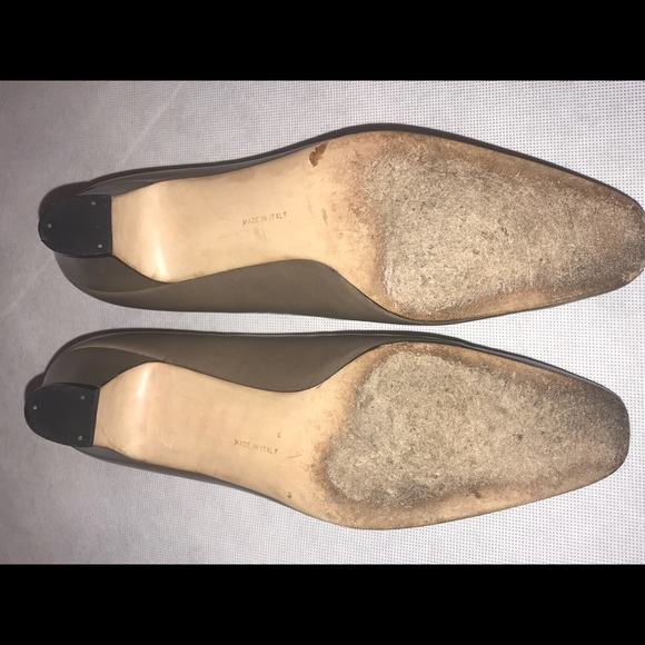 Vintage Ferragamo Size 9 lemon pepper steppers - Picture 6 of 8